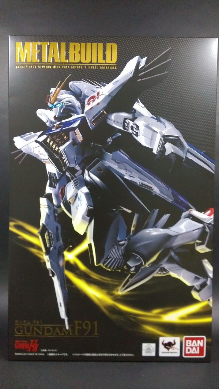 簡單開箱 METAL BUILD 機動戰士鋼彈 F91 - gaizer的創作 - 巴哈姆特