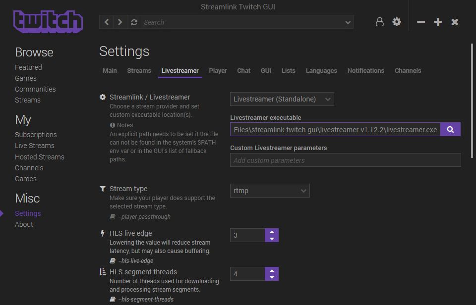 【教學】Streamlink Twitch GUI：避免看直播時轉圈圈的好工具 @電腦應用綜合討論 哈啦板 - 巴哈姆特