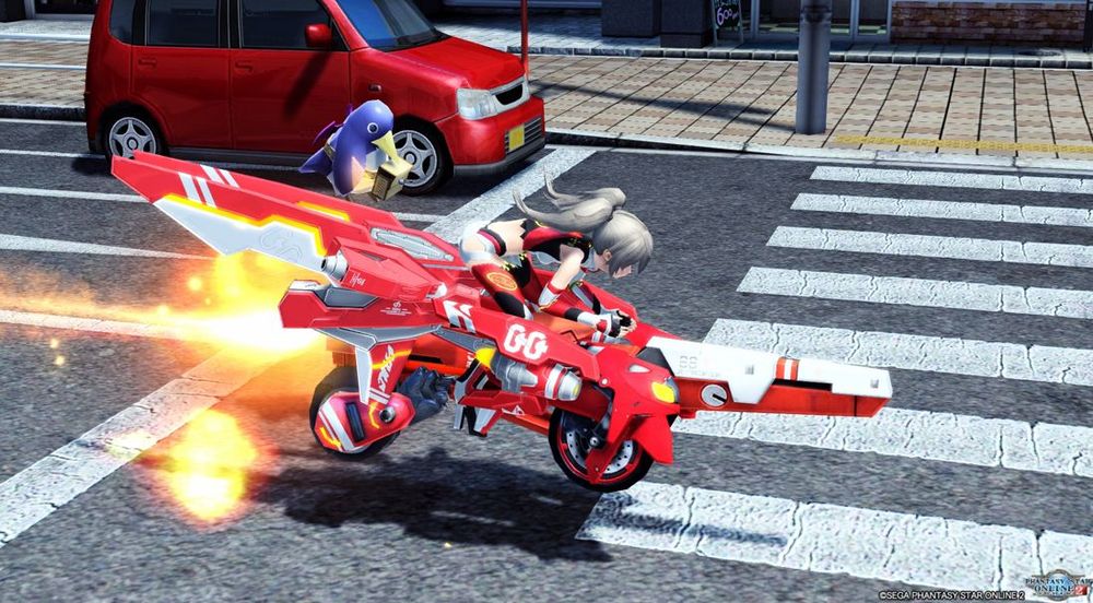 [PSO2]ロデオドライブ零式バイク/戦闘機 - knuckles的創作 - 巴哈姆特