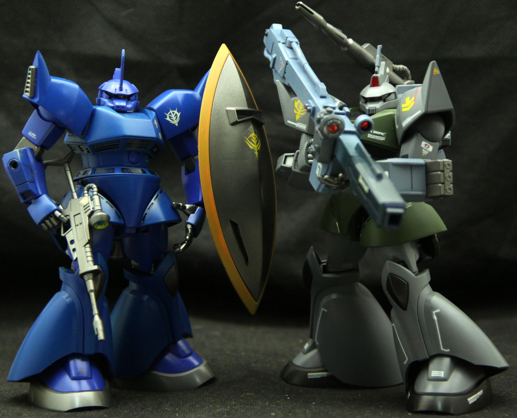 【作品分享】HGUC MS-14C Gelgoog Cannon @模型技術與資訊 哈啦板 - 巴哈姆特