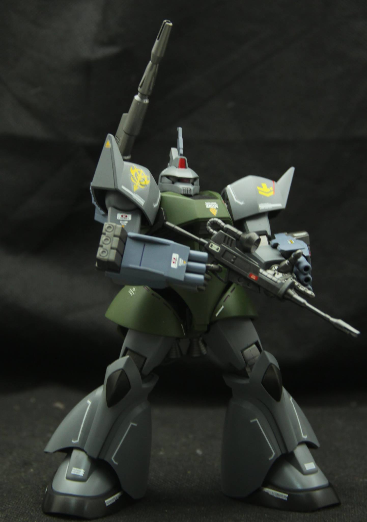 【作品分享】HGUC MS-14C Gelgoog Cannon @模型技術與資訊 哈啦板 - 巴哈姆特