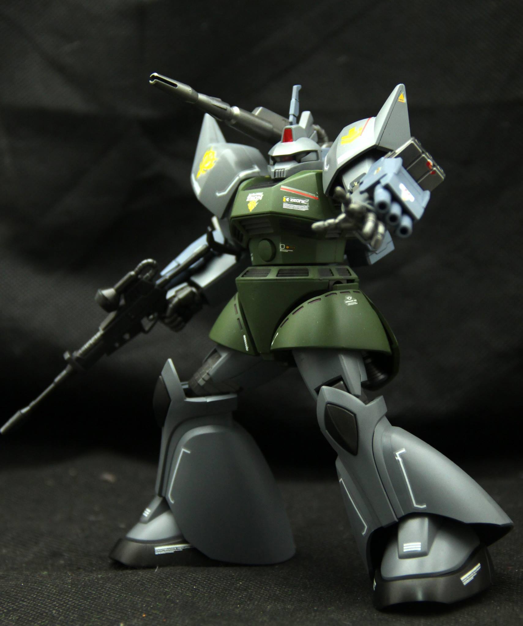 【作品分享】HGUC MS-14C Gelgoog Cannon @模型技術與資訊 哈啦板 - 巴哈姆特