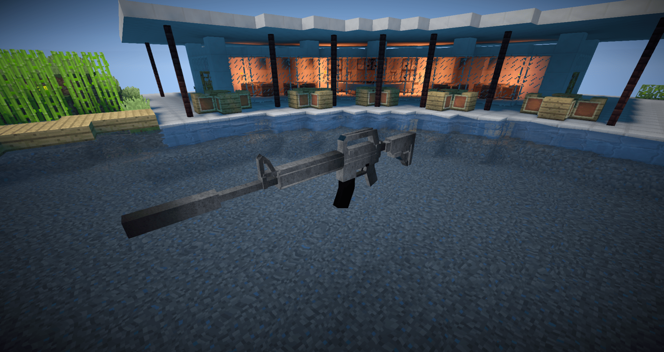 心得 分享 3d材質道具 槍械 Rpg武器 動漫道具 Minecraft 我的世界 當個創世神 哈啦板 巴哈姆特