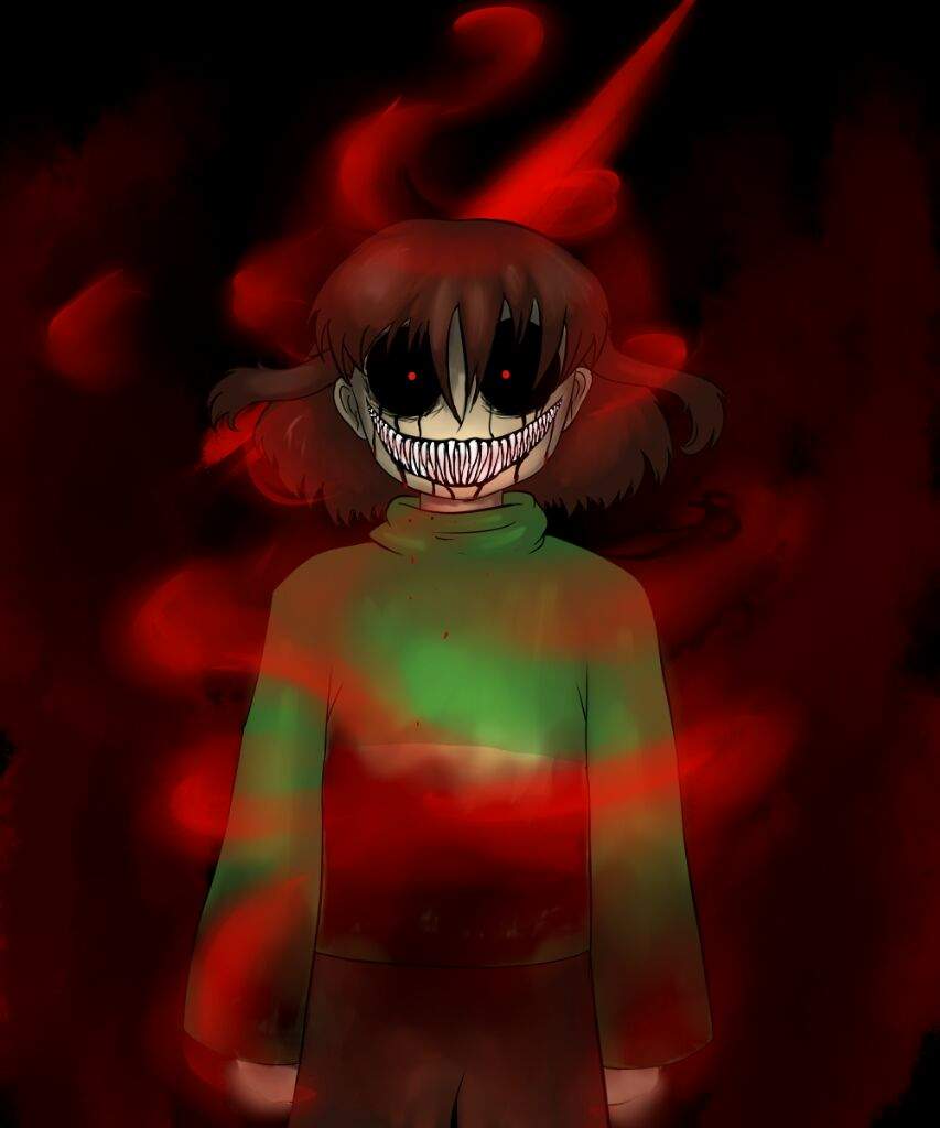 Chara art. Чара facing demon. Сторишифт чара демон. Сторишифт чара facing demons. Сторишифт чара в бою.