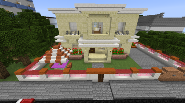 悠閒 花崗岩蓋房子 創世神 Mm的創作 巴哈姆特