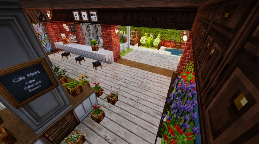 建築 花の民宿體驗鄉間民情 就等您來入住 3 Minecraft 我的世界 當個創世神 哈啦板 巴哈姆特