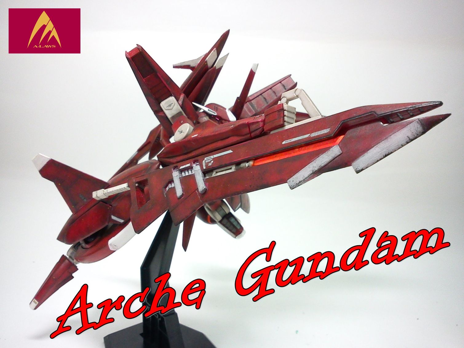 【作品分享】HG 權天使鋼彈 Arche Gundam @模型技術與資訊 精華區 - 巴哈姆特