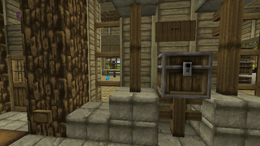 【建築】Minecraft生存建築介紹-雙層小木屋(附閣樓與地下室) - yuuma0609的創作 - 巴哈姆特