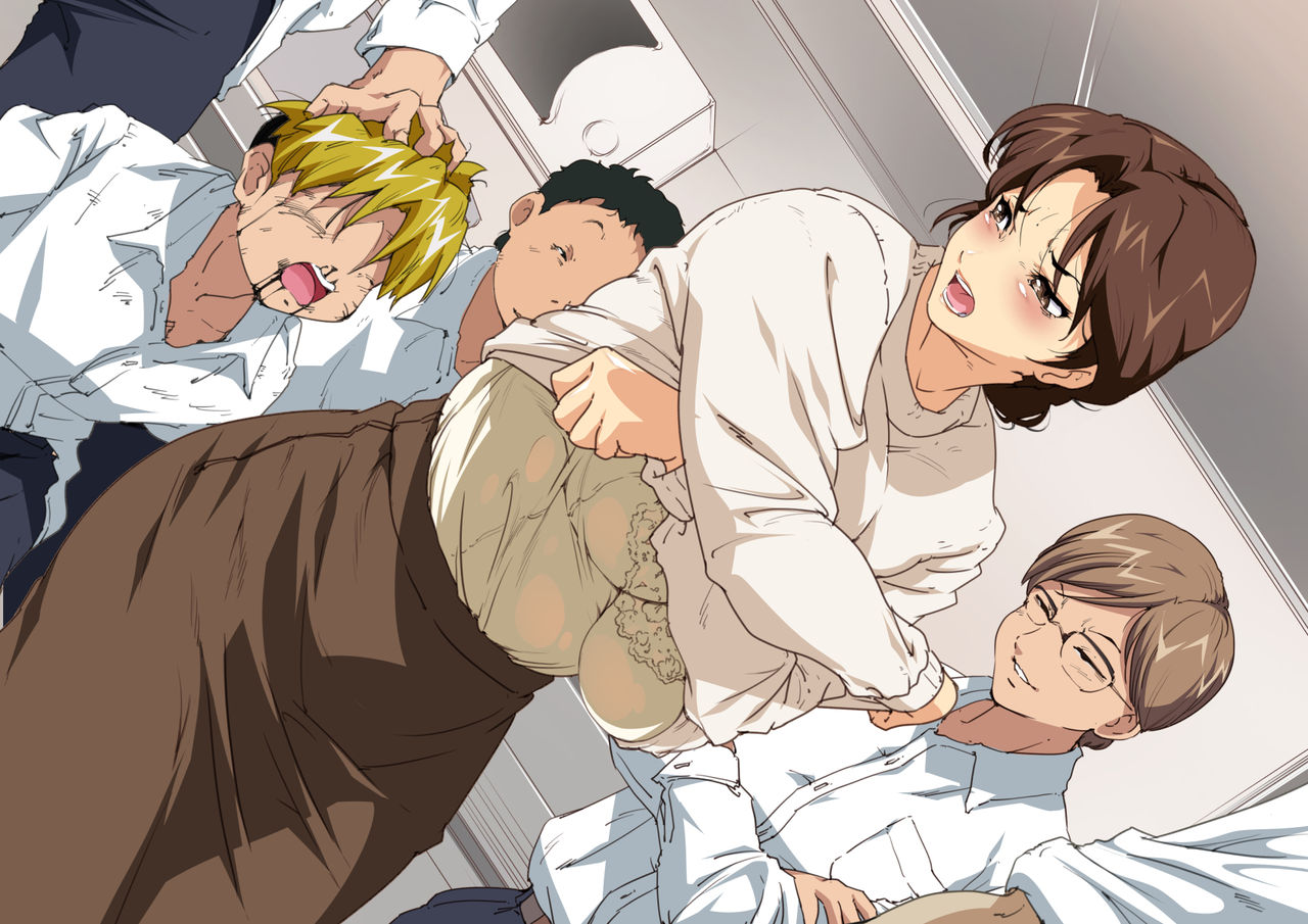 Hentei mom gangbanged by sons friends charming mother