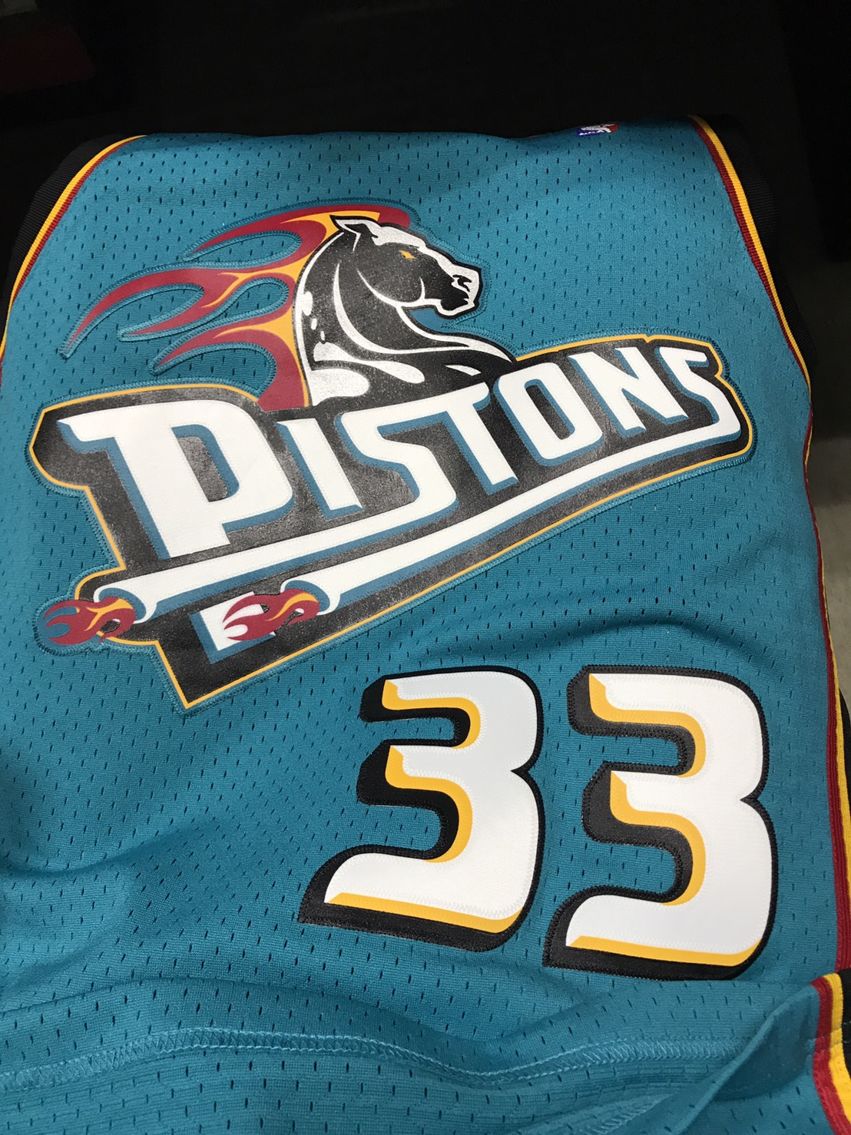 NBA jersey Mitchell & Ness Swingman M&N Detroit Pistons 活塞#33