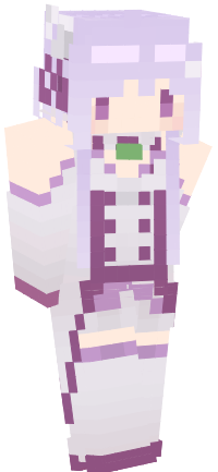 Re:Zero | Emilia Minecraft Skin