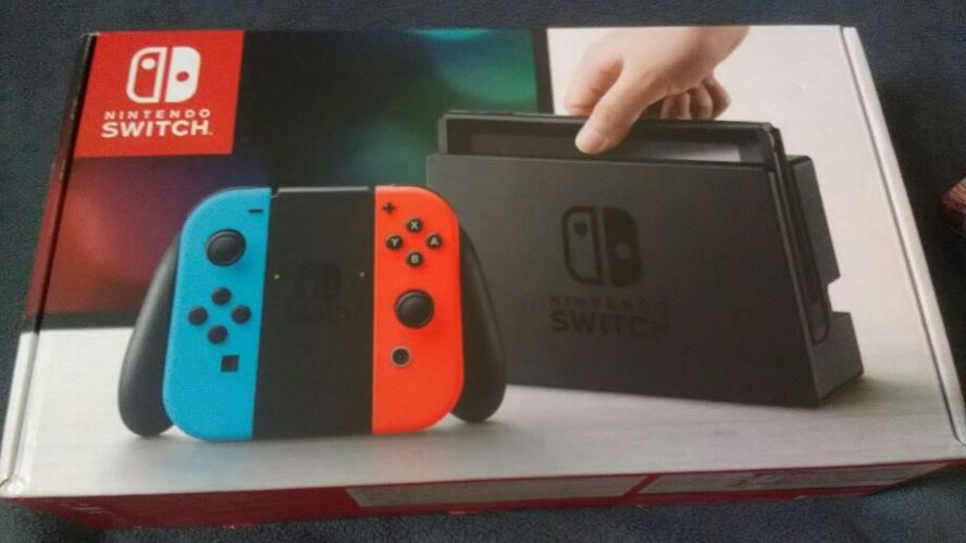 心得】Nintendo Switch 紅藍水貨保固機開箱+簡易使用心得介紹@NS