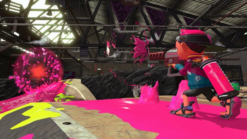 給我射程其餘免談－『SPLATOON 2』追加新武器「急速炸裂槍菁英版」 - mildly的創作 - 巴哈姆特