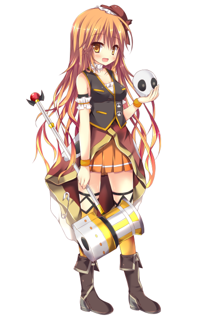 翻譯 美少女花騎士 Flower Knight Girl 金魚草 キンギョソウ Pig06的創作 巴哈姆特