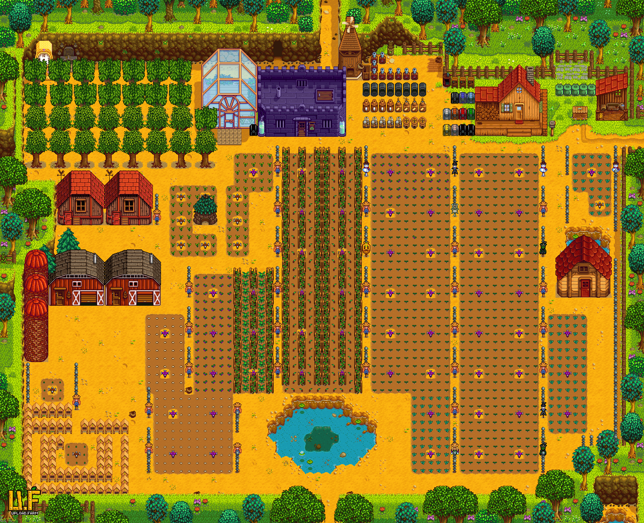 閒聊 農場全景圖生成教學大家來分享自己的農場吧 星露谷物語stardew Valley 哈啦板 巴哈姆特