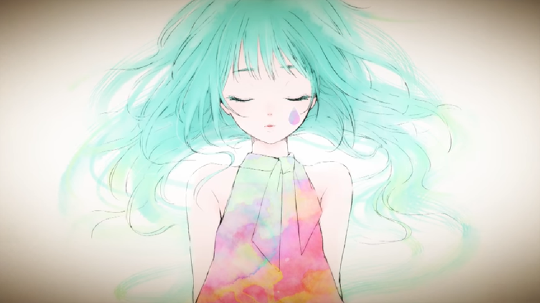 初音ミク】君のいない世界には音も色もない【中、日、羅歌詞