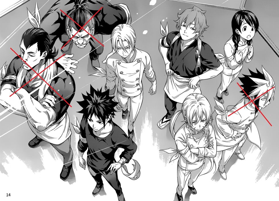 討論 食戟之靈237話之後的最新十傑對戰分析 食戟之靈哈啦板 巴哈姆特