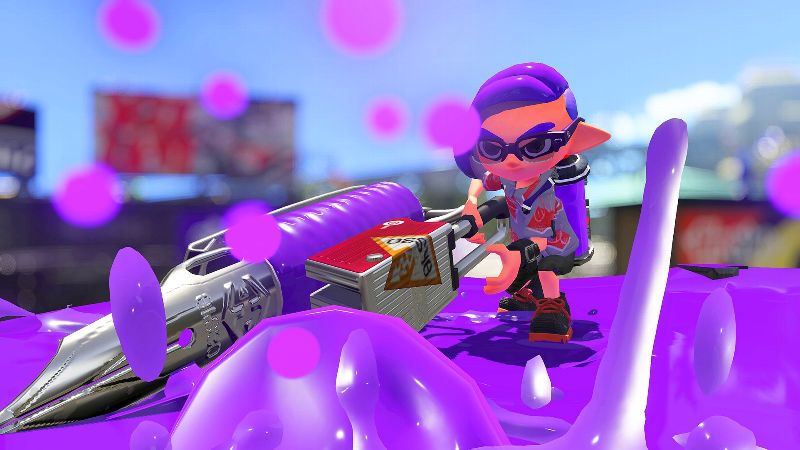購買前請認明正統商標 Splatoon 2 追加新武器 可變形滾輪箔片型 Mildly的創作 巴哈姆特