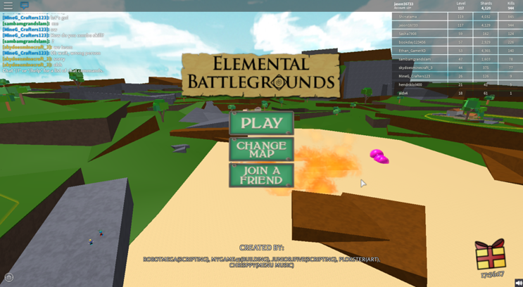 Roblox Wiki Elemental Battlegrounds Robux Game - elemental wars roblox elemental battlegrounds wiki