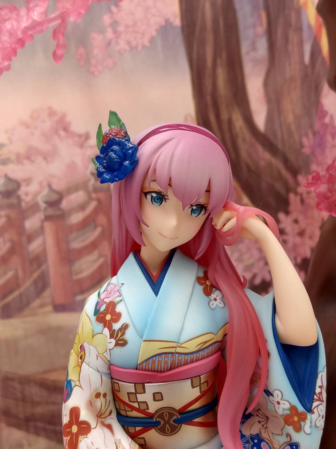 MIKU 巡音ルカ 和服フィギュア　花色衣 雪ミク スカイタウン】フィギュア「巡音ルカ〜花色衣〜」が12月1日より