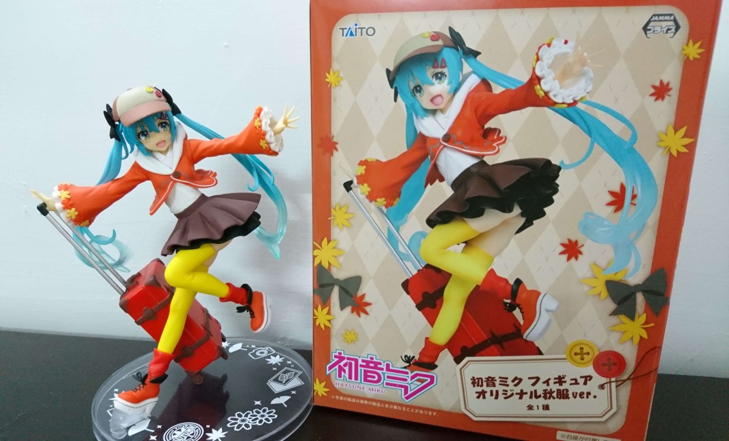 開箱文 Taito景品 初音ミク 原創秋服ver Jj的創作 巴哈姆特