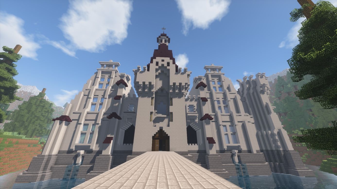 心得 法國湖中城堡in Minecraft 1 23更新 Minecraft 我的世界 當個創世神 哈啦板 巴哈姆特
