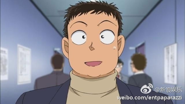 轉載 Ac 名偵探柯南 胖警官瘦成帥氣型男 圖 Lcoffee的創作 巴哈姆特