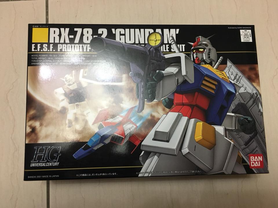 心得 一切hg的源頭hg Rx 78 Gundam 1990 01 模型技術與資訊哈啦板 巴哈姆特