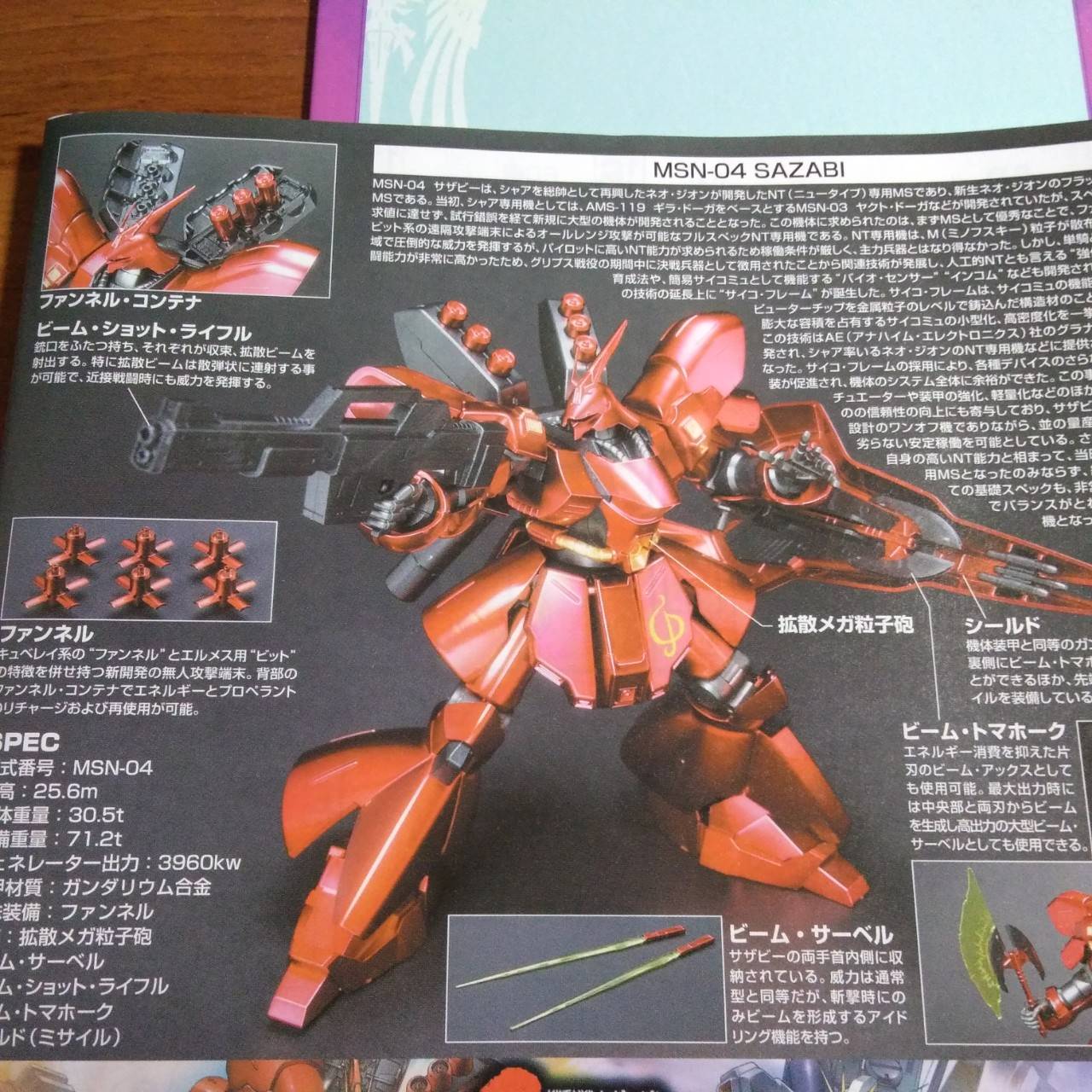 HG 沙薩比SAZABI-電鍍版- darknes1130的創作- 巴哈姆特