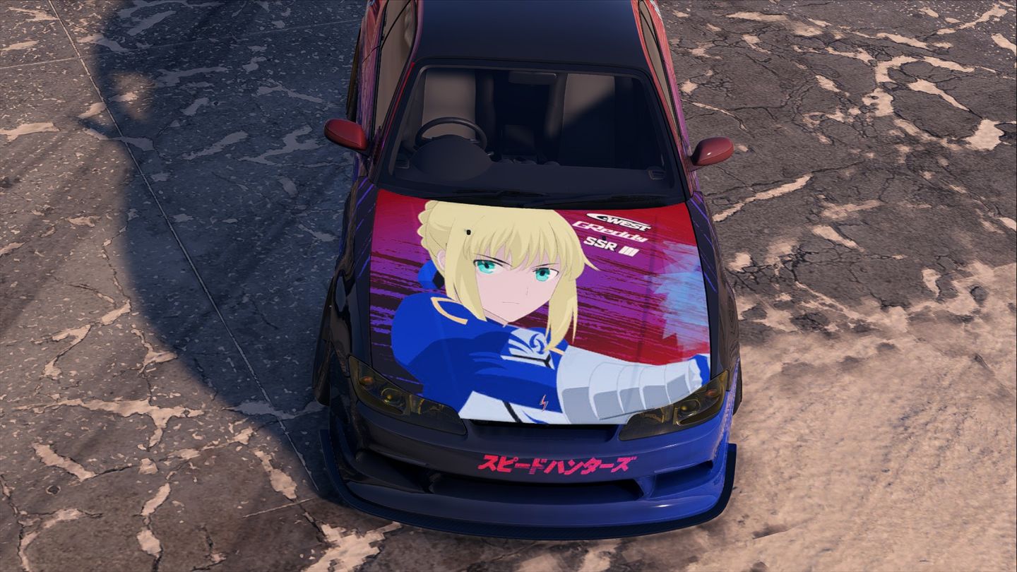 其他 Silvia S15 Fate Saber Ruler痛車 極速快感系列哈啦板 巴哈姆特