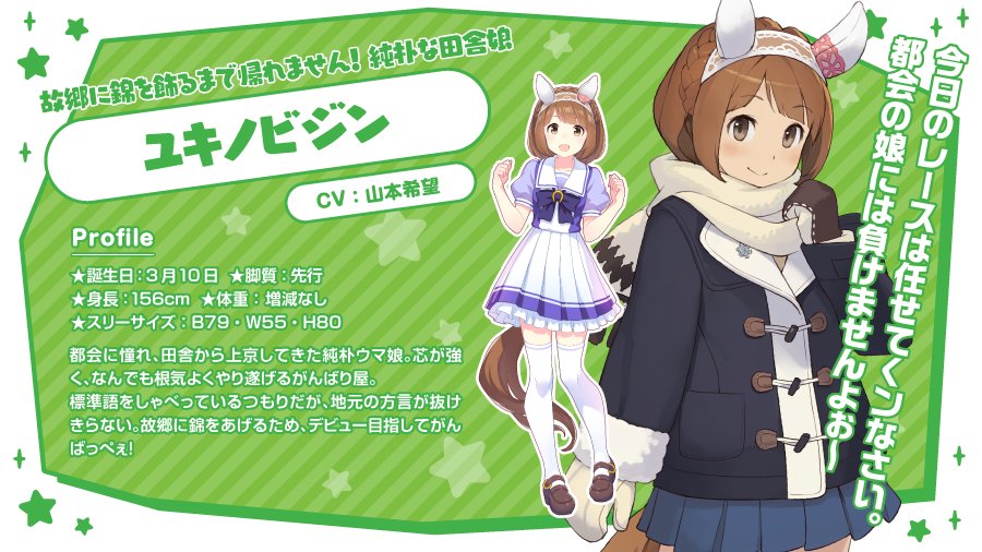 賽馬娘pretty Derby ウマ娘人物介紹資料 網路收集統合 Sd的創作 巴哈姆特
