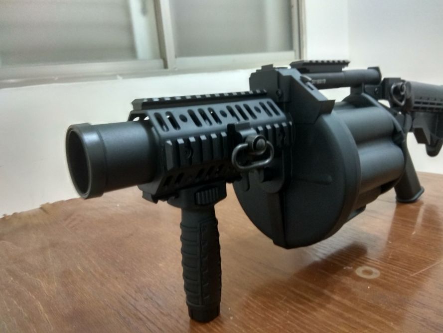 【心得】ICS-190 MGL BK榴彈發射器 不專業開箱 @野戰 (生存) 遊戲 哈啦板 - 巴哈姆特