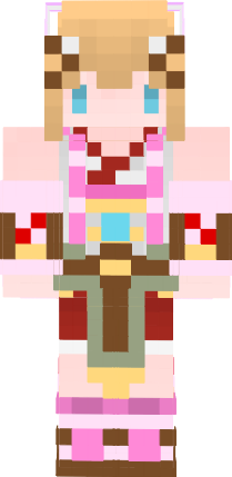 白猫プロジェクトminecraft Skin 月兔1 0 Nn的創作 巴哈姆特