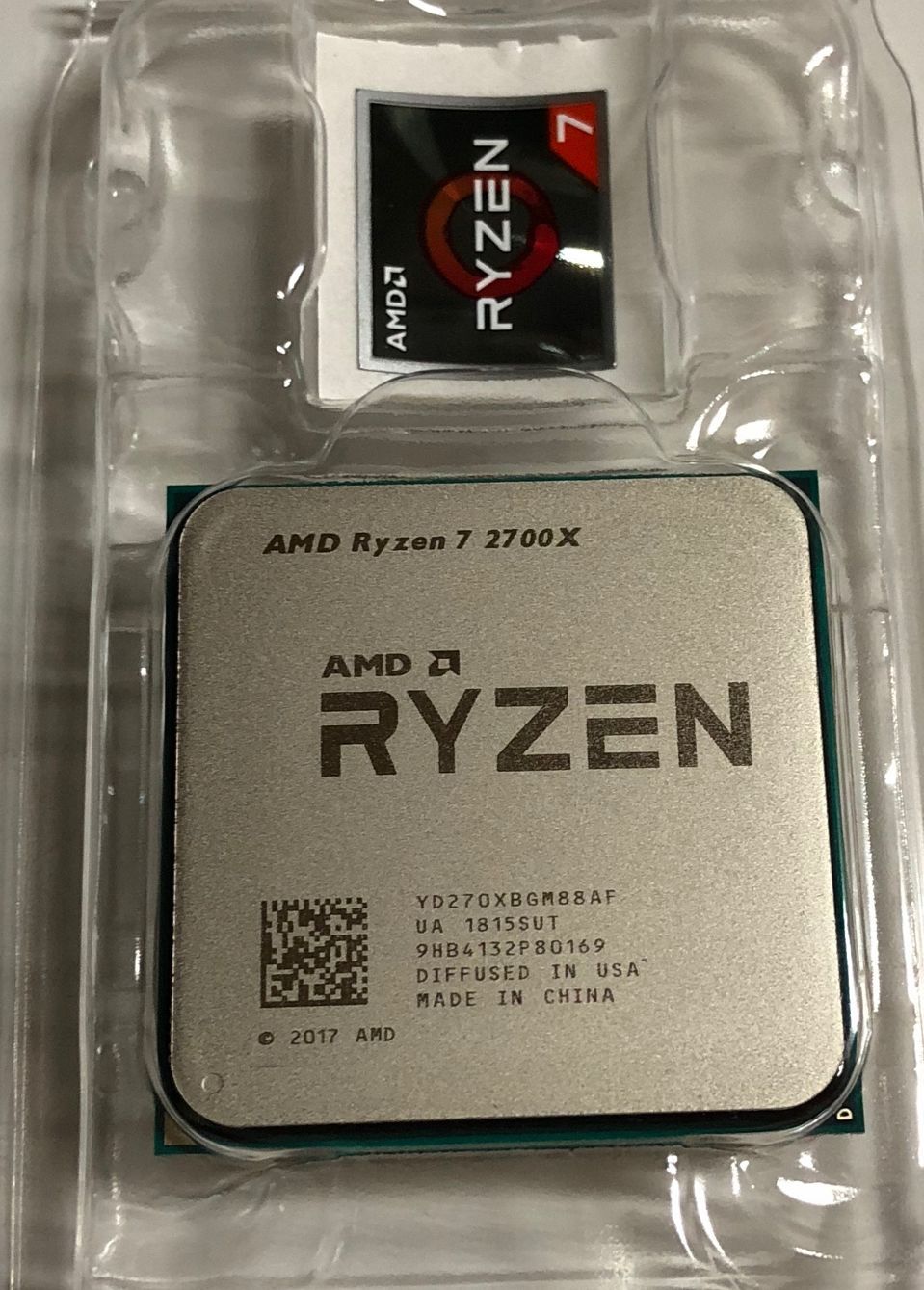 【心得】Ryzen 7 2700X 非常簡單開箱 @電腦應用綜合討論 哈啦板 - 巴哈姆特