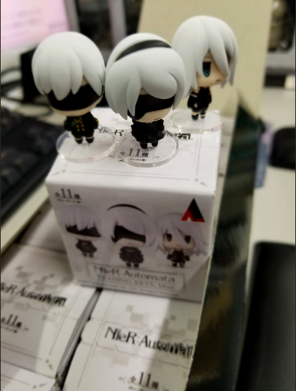 ニーアオートマタ トレーディングアーツミニ シークレット含む