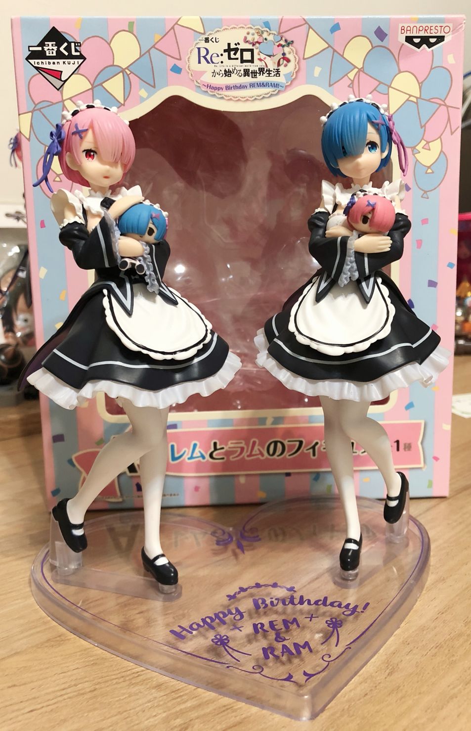 心得 一番賞 Re 0 生日快樂及總是伴隨在你身旁喔 簡單開箱 Re 從零開始的異世界生活哈啦板 巴哈姆特