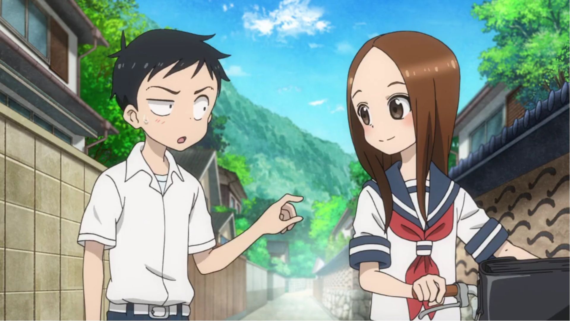 Татака песни. Поддразнивание Такаги Нишиката. Karakai Jouzu no Takagi-San. Озорная Такаги Нисиката.