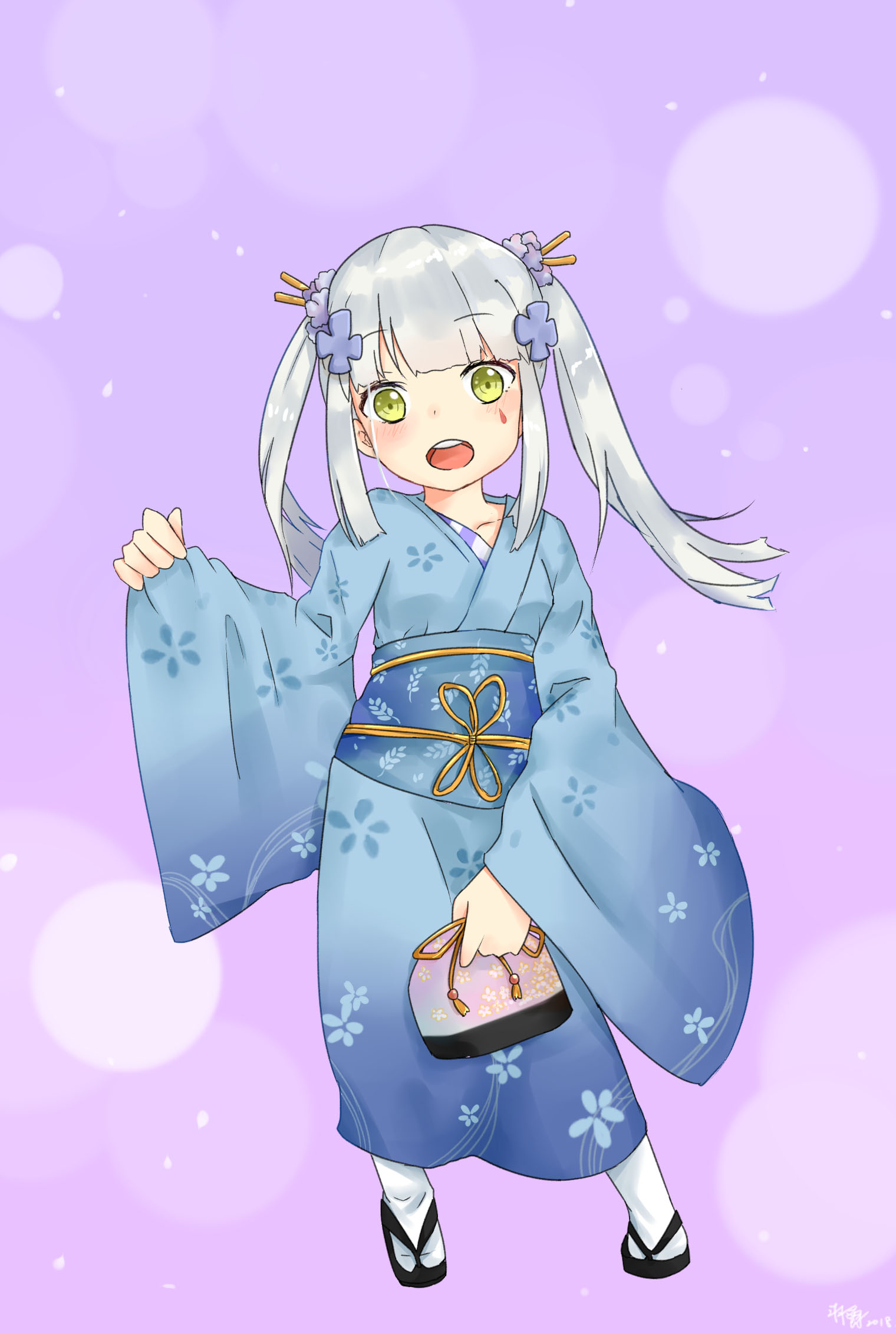 繪圖 Hk416 和服小蘿莉 少女前線哈啦板 巴哈姆特