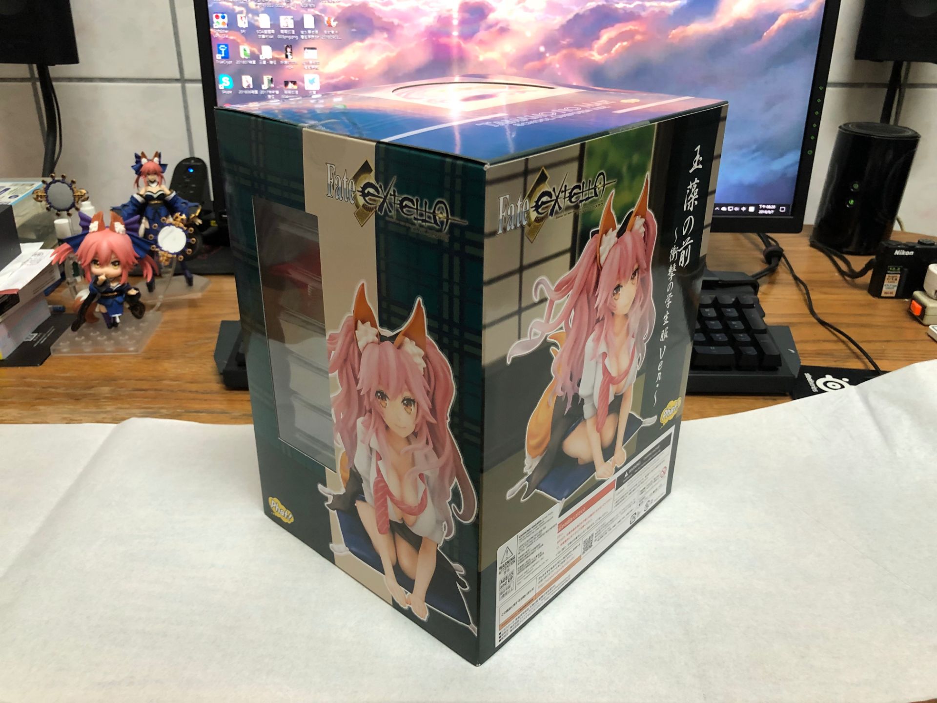 心得】[開箱] Fate/EXTELLA 玉藻前衝擊的學生服Ver. @綜合公仔