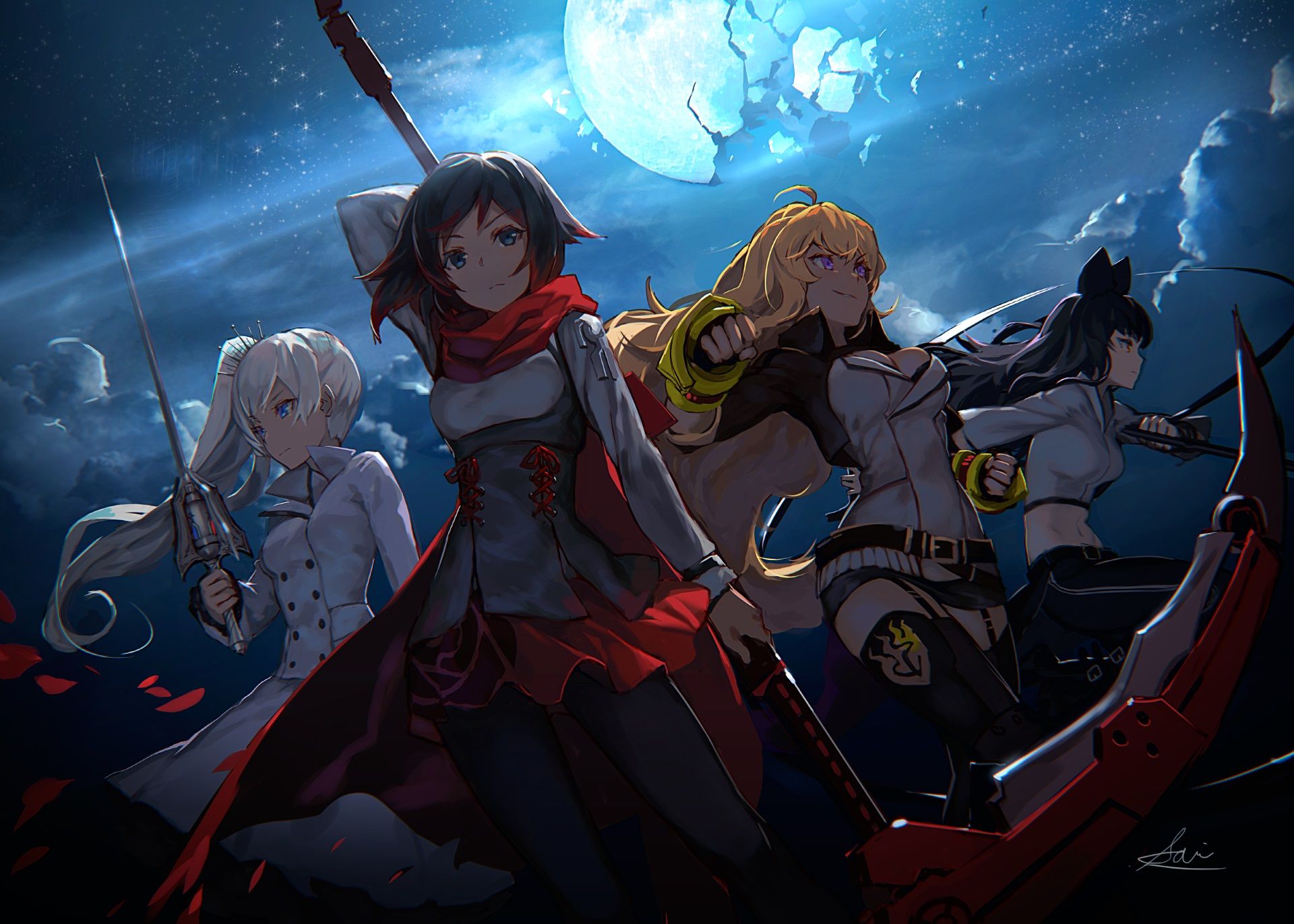 Rwby Rwby隊人物心得 個人心得 至第三季為止 Yang1787的創作 巴哈姆特