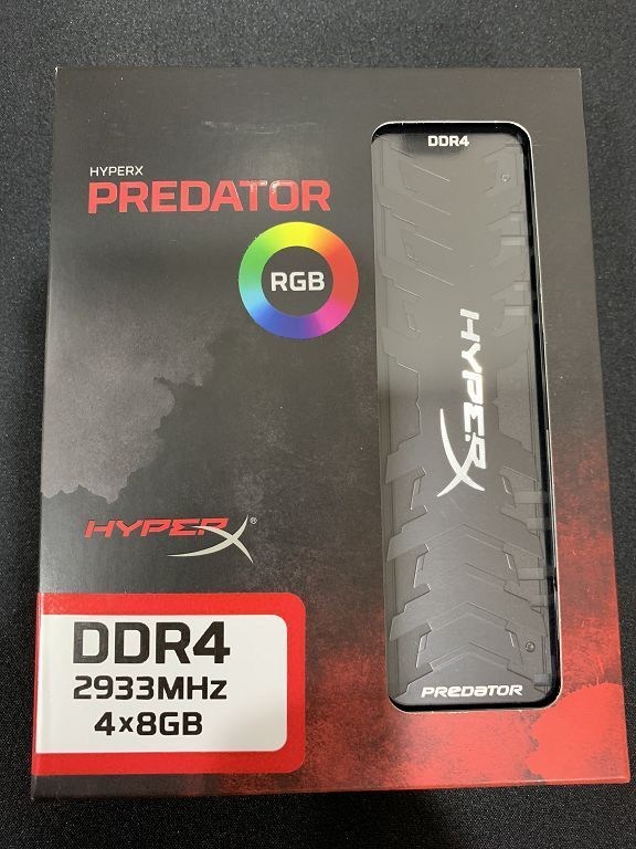 【心得】簡單開箱 RGB 閃亮 HyperX Predator RGB DDR4 @電腦應用綜合討論 哈啦板 - 巴哈姆特