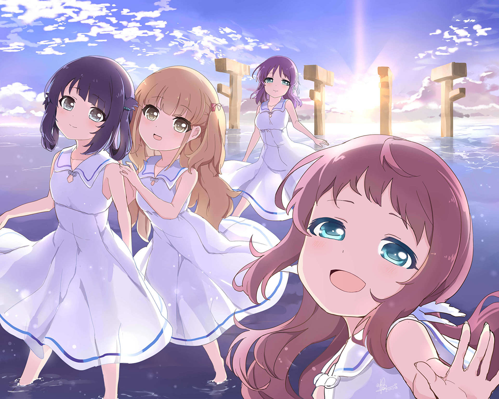 凪のあすから 5周年 タペストリー
