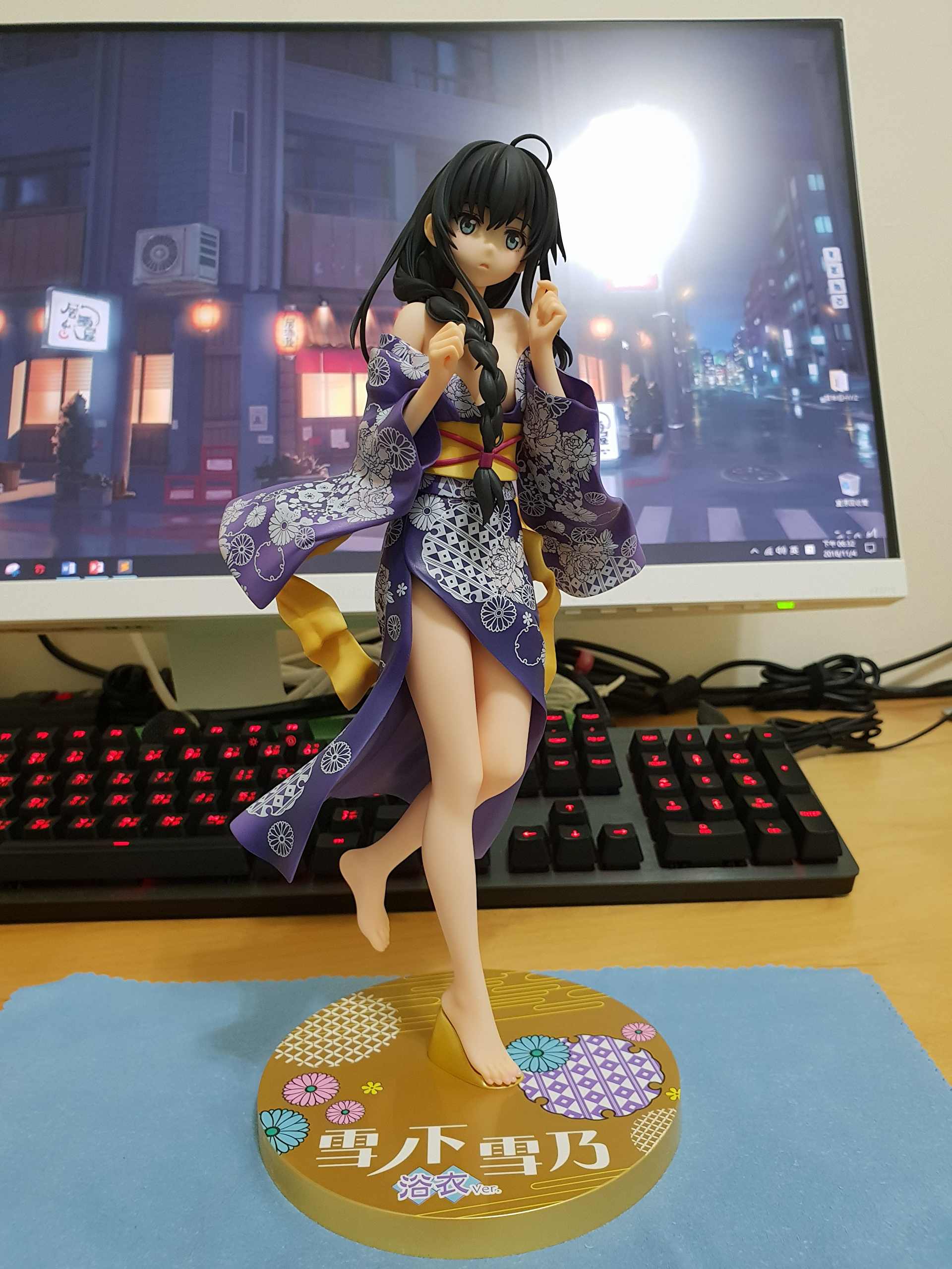 心得】[心得] alphamax 果青雪之下雪乃浴衣Ver. 1/7 PVC @綜合公仔玩具