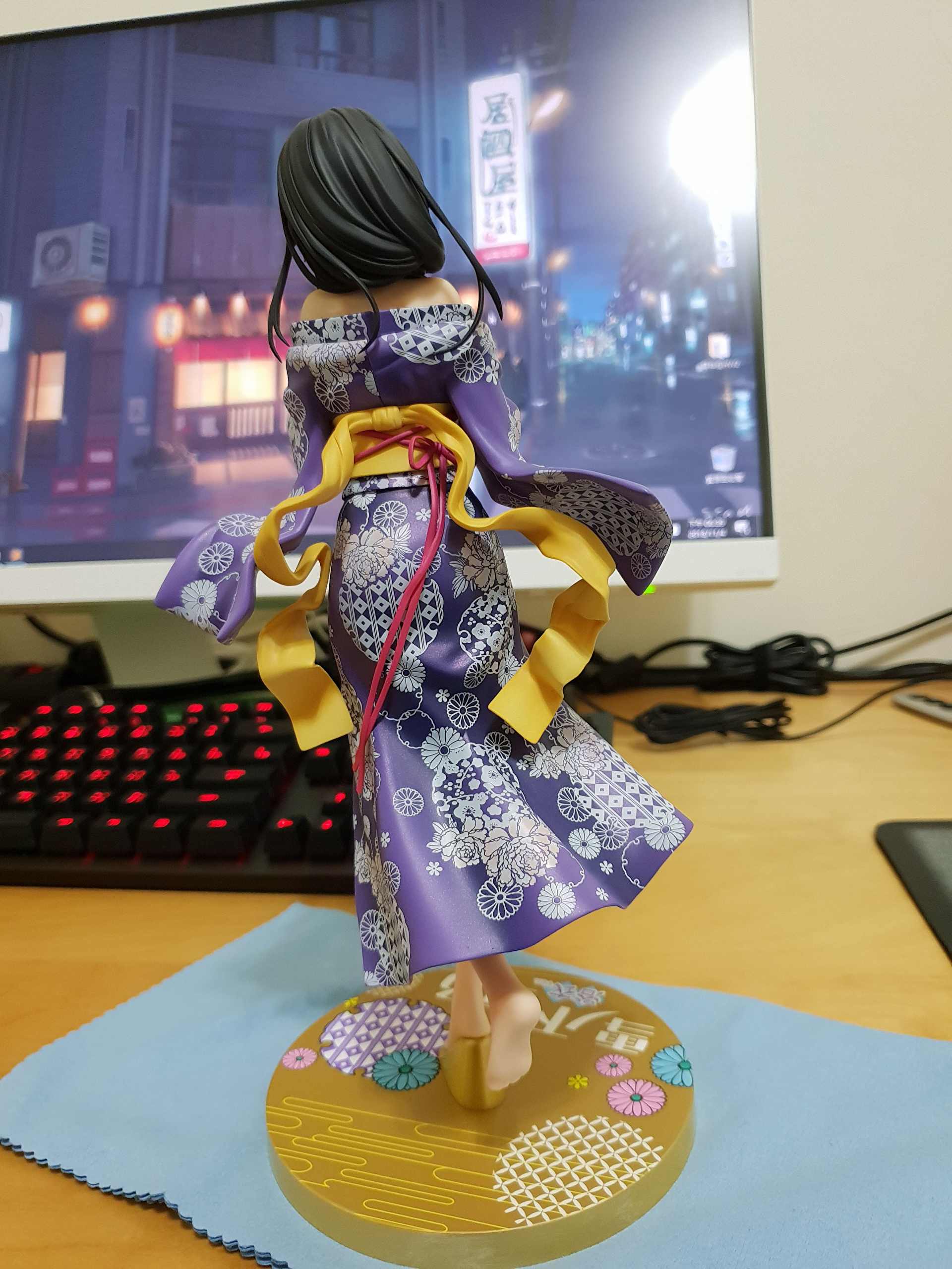 心得】[心得] alphamax 果青雪之下雪乃浴衣Ver. 1/7 PVC @綜合公仔玩具