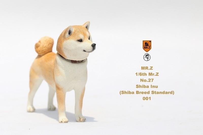 Mr.Z模擬動物模型第27彈日本柴犬雙頭雕1:12MOS - 巴哈姆特