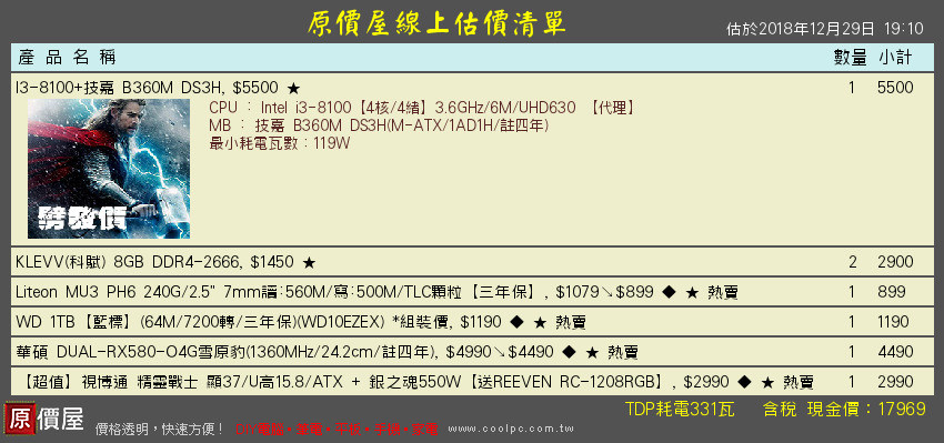 問題】I3-8100遊戲影音機@電腦應用綜合討論哈啦板- 巴哈姆特