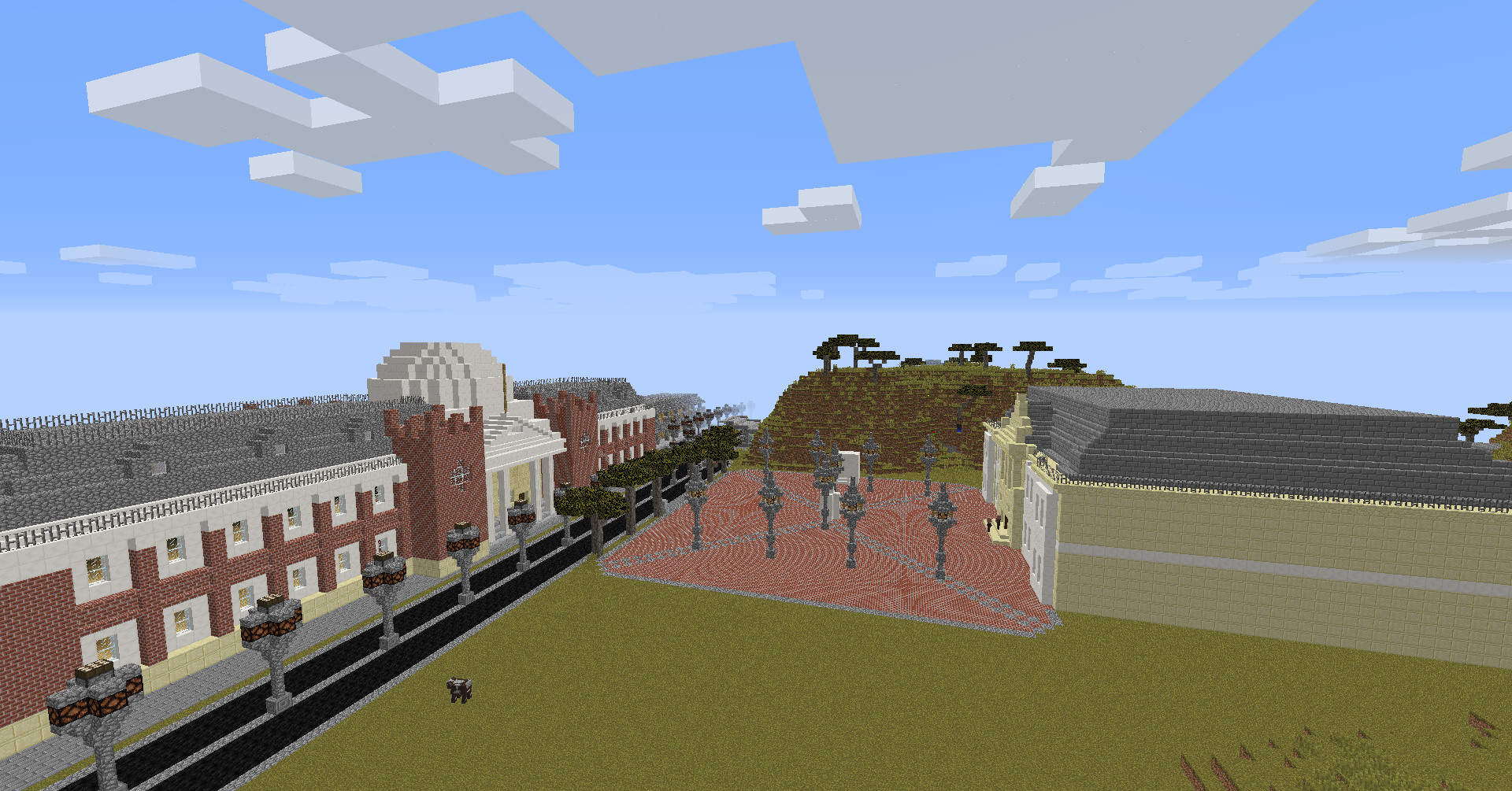 閒聊 半 自製小鎮分享 Minecraft 我的世界 當個創世神 哈啦板 巴哈姆特