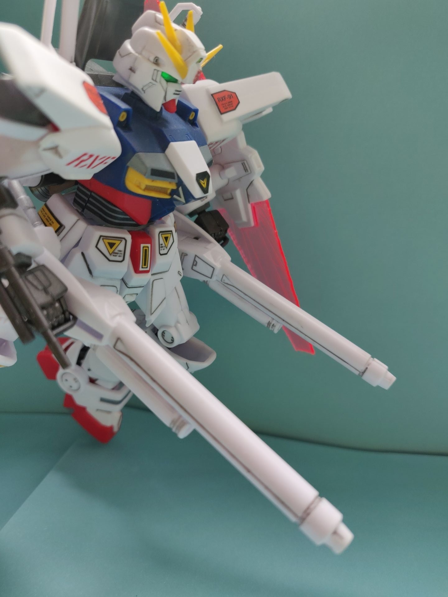 作品分享 F91的影子 影子鋼彈silhouette Gundam 模型技術與資訊哈啦板 巴哈姆特