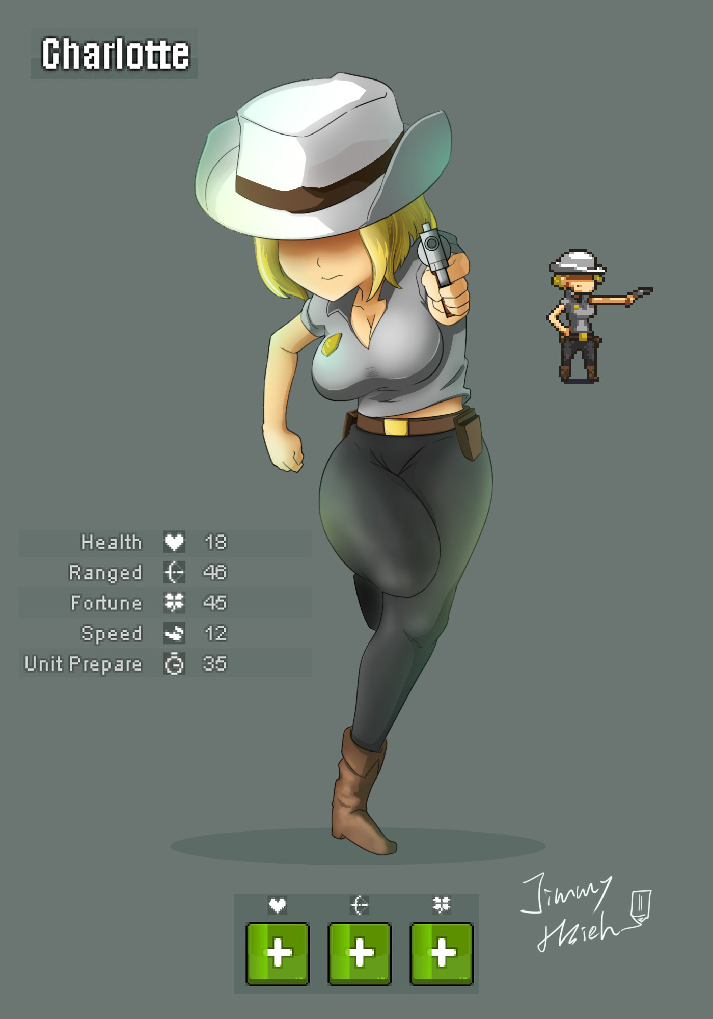 Sensual Charlotte fan art