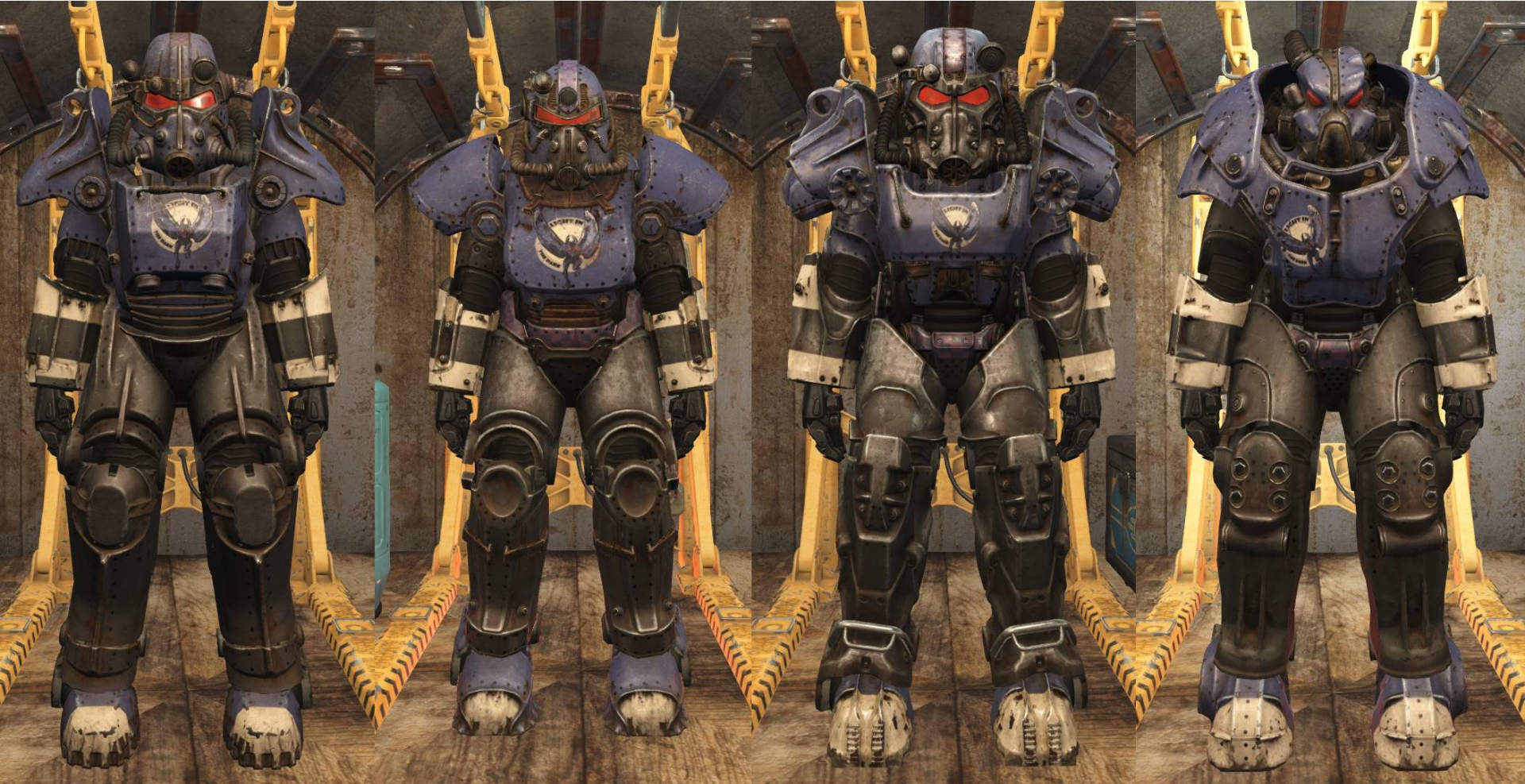 Fallout 4 power armor paint jobs фото 64